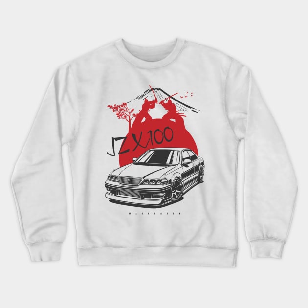 Mark II JZX100 Crewneck Sweatshirt by Markaryan